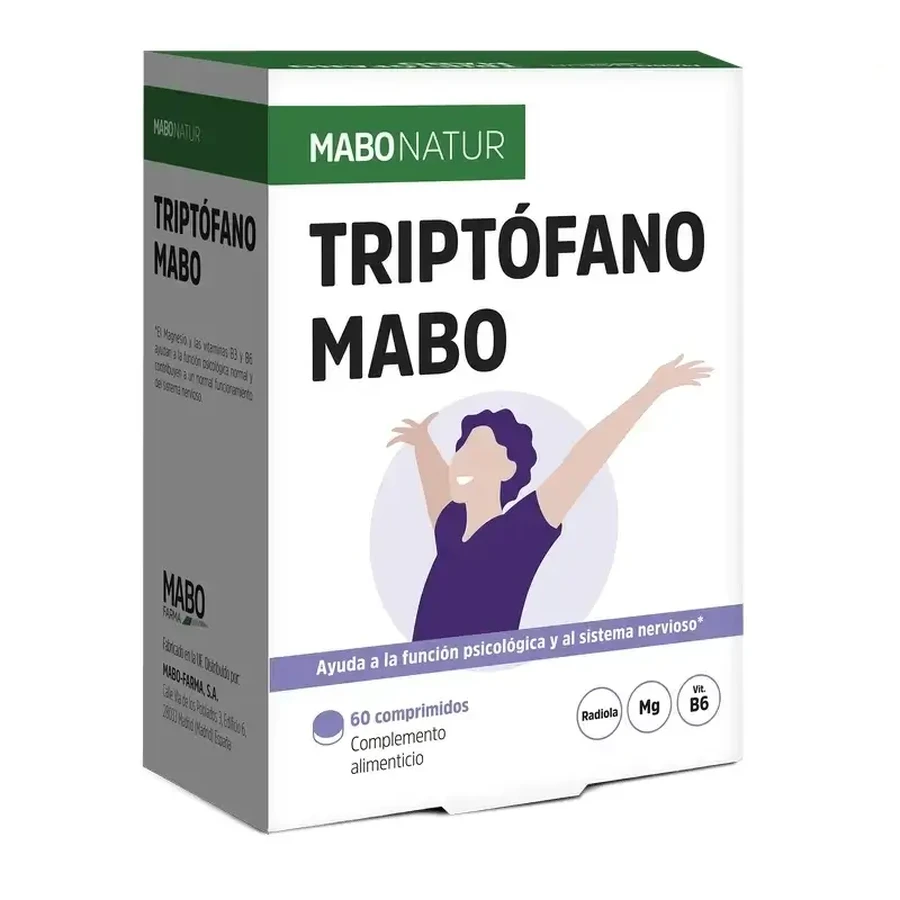Mabonatur Triptofano Mabo, 60 таблеток: ціни та характеристики