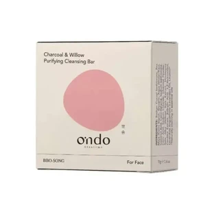 Ondo Beauty 36.5 Очищающий брусок с древесным углем и ивой, 70 гр
