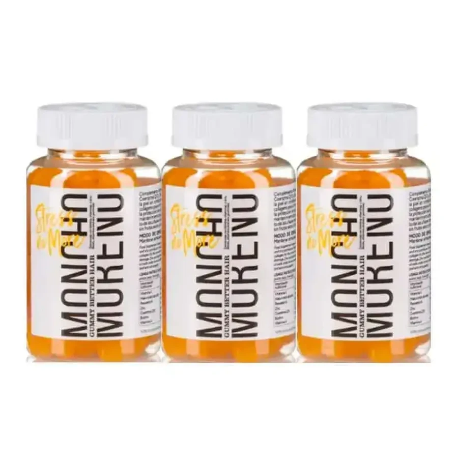 Moncho Moreno Gummy Stress No More, упаковка 3 x 60 шт.: цены и характеристики