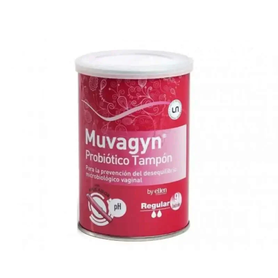 Casen Muvagyn Probiotic Regular Tampon with Applicator 9 Units: цены и характеристики