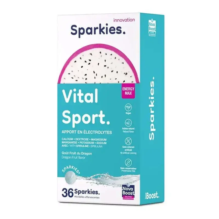 Sparkies Sparkies Шипучие микрожемчужины Vital Sport X 36: цены и характеристики