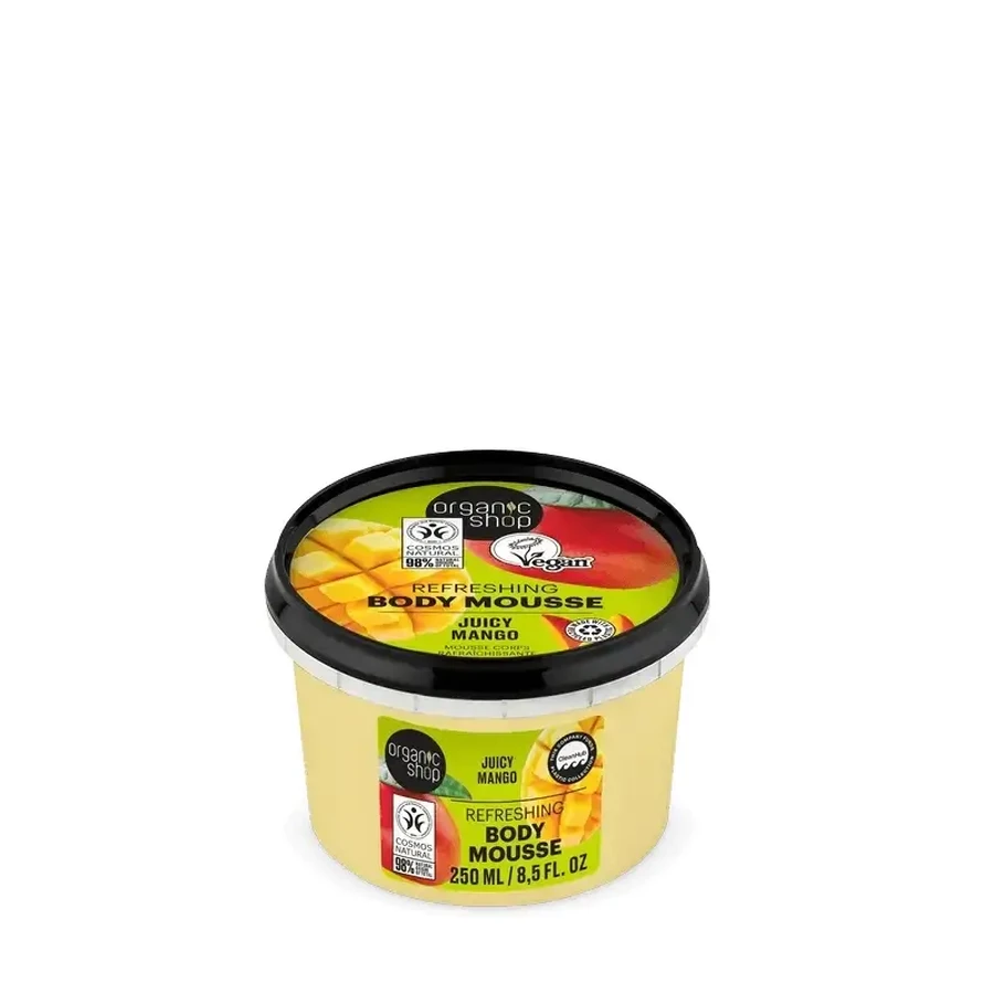 Відновлювальний мус для тіла Organic Shop Mix Mango, 280 мл: ціни та характеристики