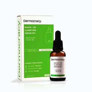 Dermocracy Ніацин + B5 Освітлююча сироватка 15% ніацинамід + вітамін B5, 30 мл
