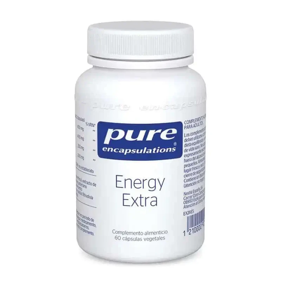 Pure Encapsulations Energy Extra, 60 капсул: цены и характеристики