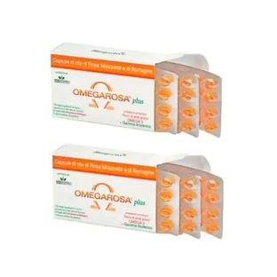 Mosqueta'S Omegarosa Plus, упаковка 2 x 60 перлин