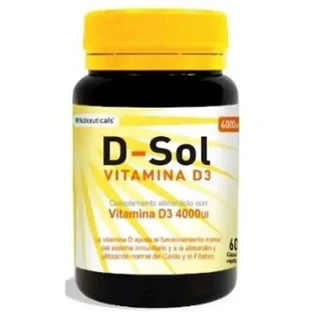 Nutriceuticals D-Sol Vit. D3 4000Ui + Vit. E 60Caps