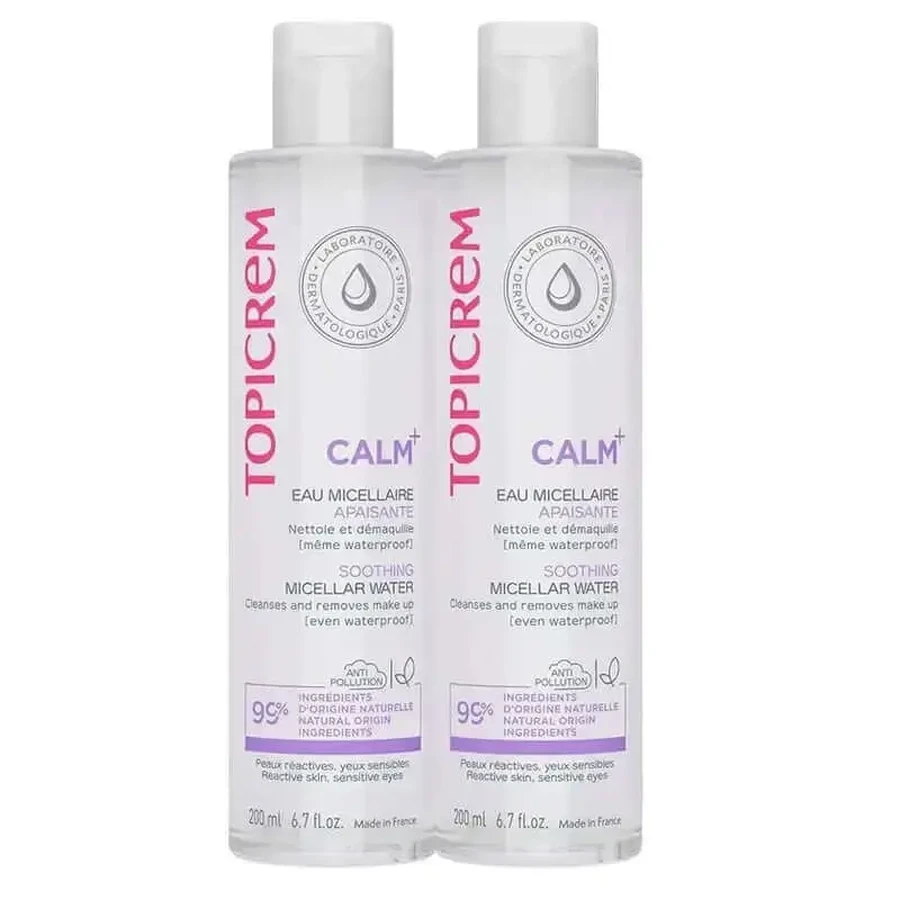 Topicrem Pack Duo Calm+ Micellar Water 200 Ml 2nd Unit 50%.: цены и характеристики