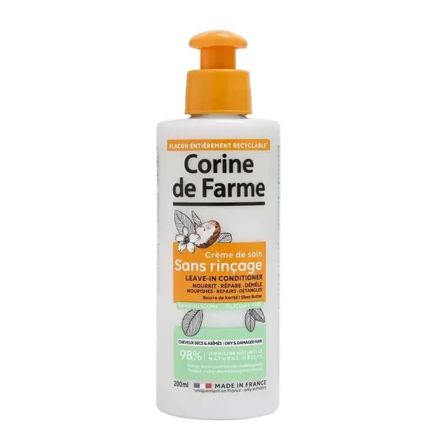 Крем для обличчя з маслом ши Corine De Farme, 200 мл: ціни та характеристики