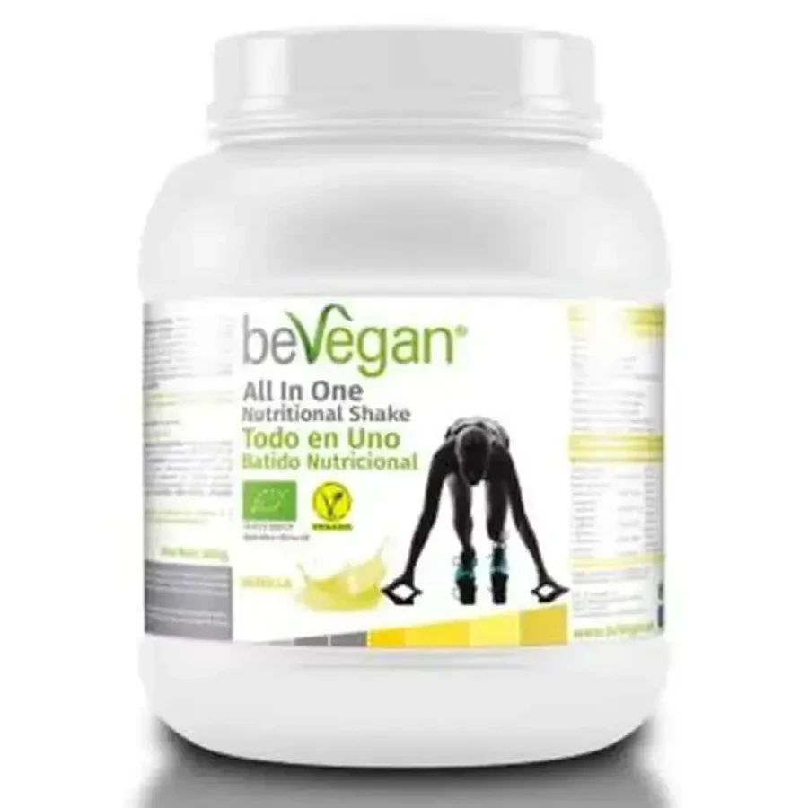 Bevegan All In One Ванільний поживний смузі 450 гр. біо веганський: ціни та характеристики