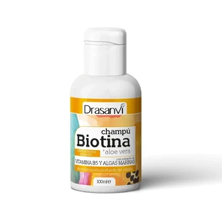 Drasanvi Biotina Шампунь с алоэ вера для сухих и тусклых волос, 100 мл