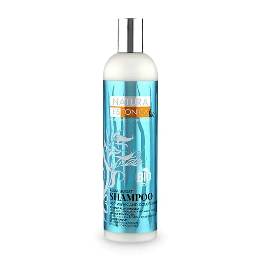 Natura Estonica Шампунь для всех типов волос Aqua Boost, 400 мл: цены и характеристики