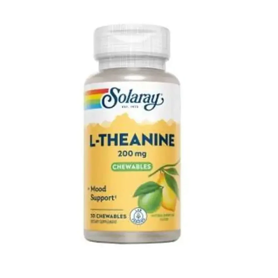 Solaray Theanine 200Mg. 30 сублингвальных таблеток: цены и характеристики