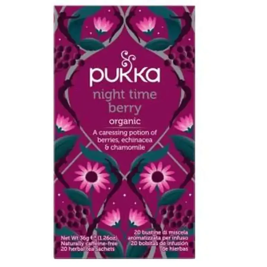 Pukka Before Sleeping Berry Infusion 20Ud. Bio: цены и характеристики