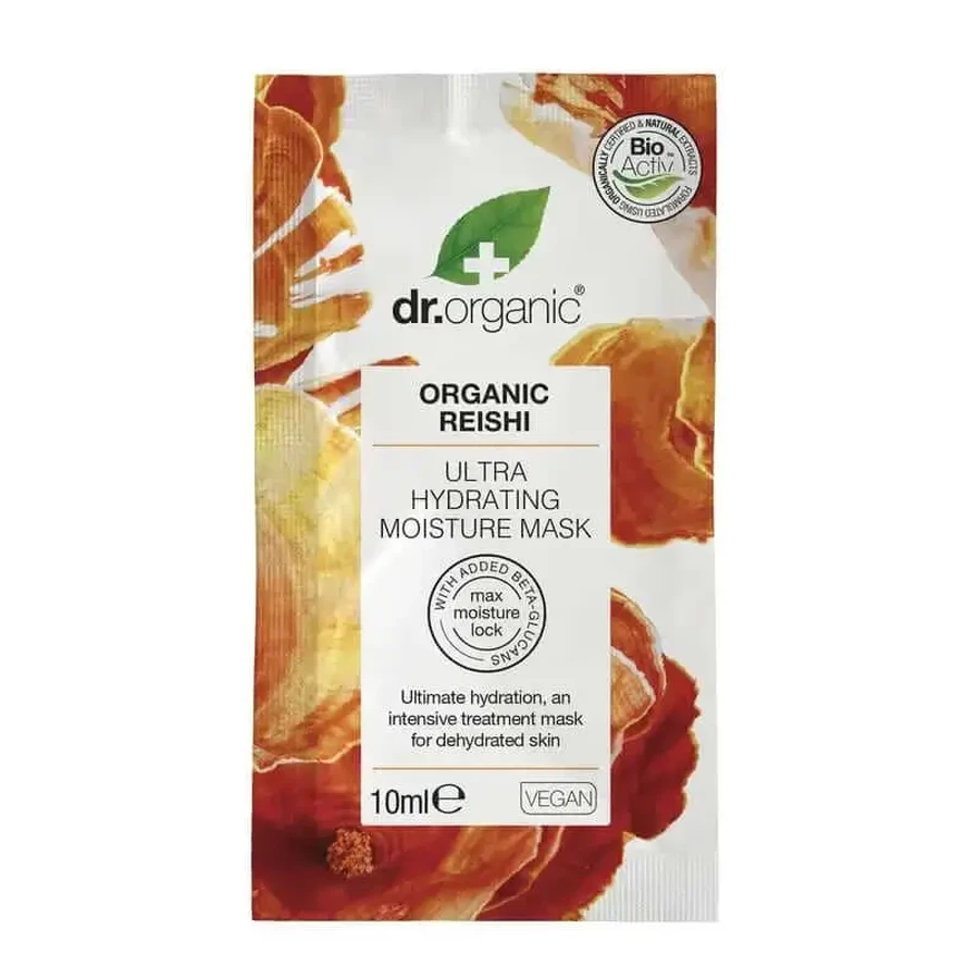 Dr. Organic Маска для лица с рейши 10 мл: цены и характеристики