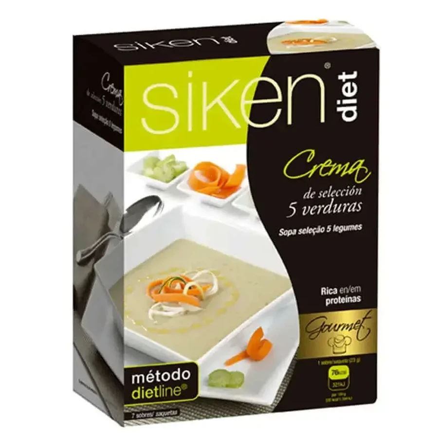 Siken Diet Gourmet Овочевий крем для гурманів 7 пакетиків: ціни та характеристики