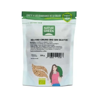 Кунжут органічний сирий Naturgreen, 225 г