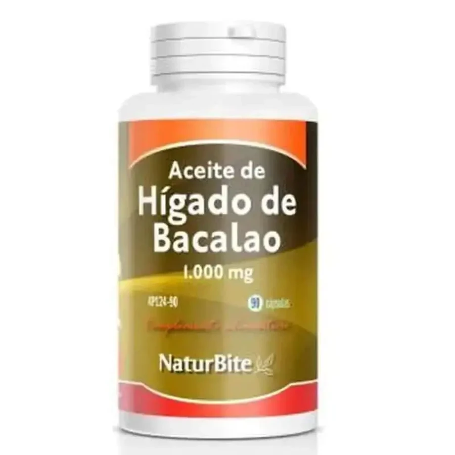 Naturbite Cod Liver Oil 1000Mg. 90 Capsules: цены и характеристики