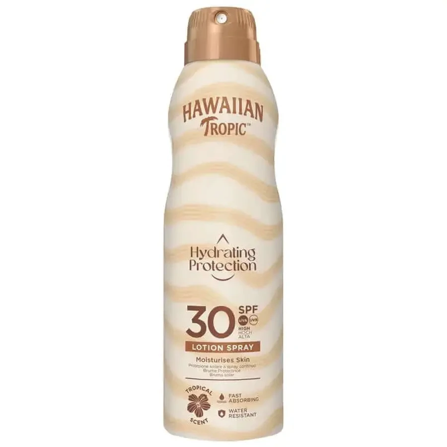 Зволожуючий захисний туман Hawaiian Tropic Ht Hydrating Protect Mist Spf30, 177 мл: ціни та характеристики