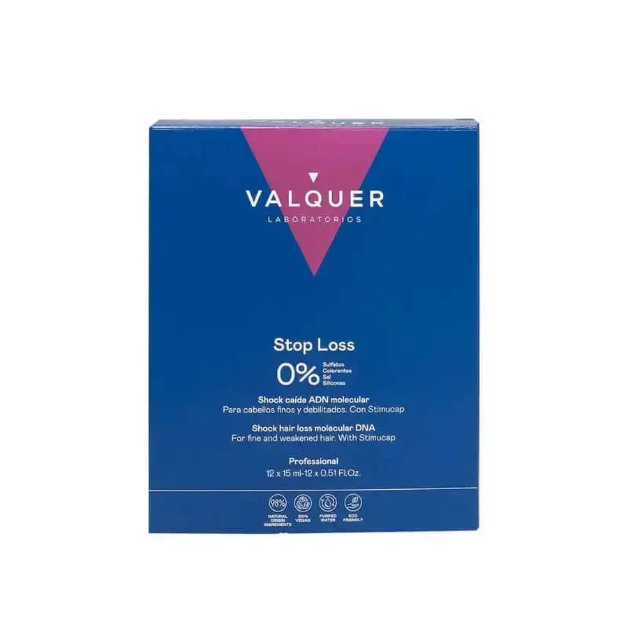 Valquer Hair Care Shock Hair Loss Молекулярна ДНК проти випадіння волосся, 12 x 15 мл, 12 x 15 мл: ціни та характеристики