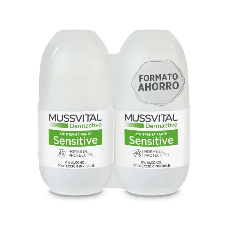 Mussvital Derma Deo Sensitive, 2х75 мл: ціни та характеристики