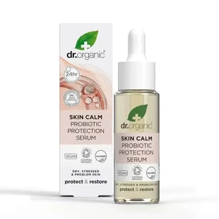 Dr.Organic Skin Calm Пробиотическая защитная восстанавливающая сыворотка, 30 мл