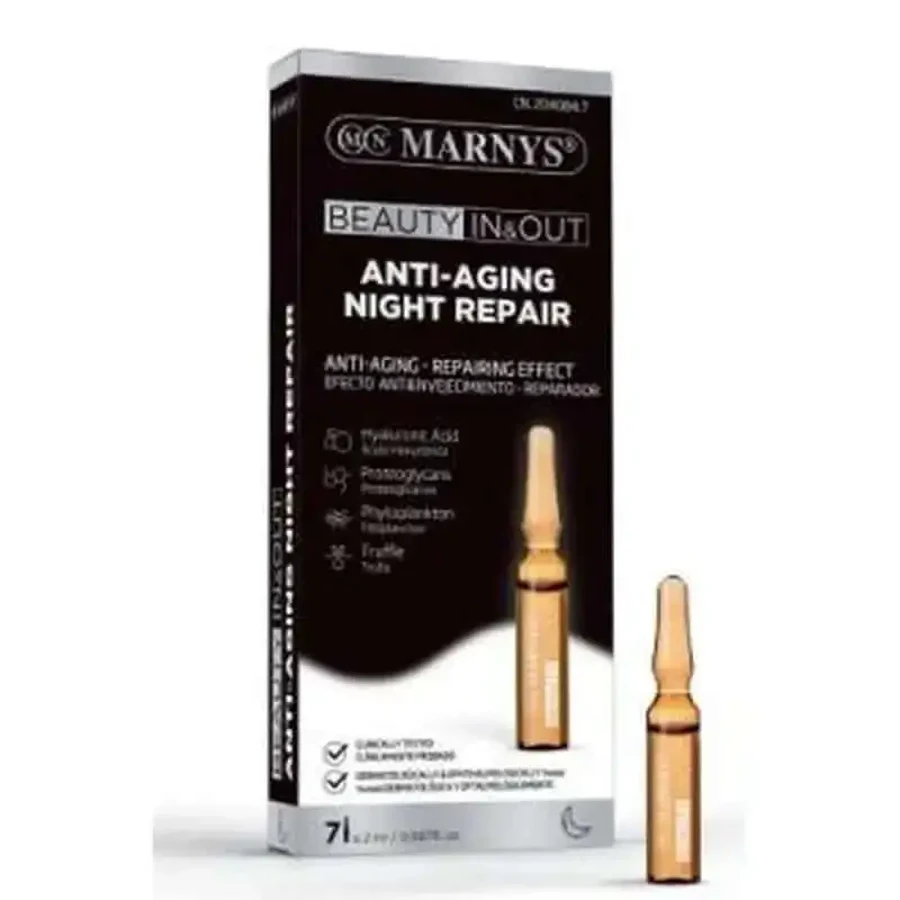 Marnys Beauty In & Out Нічний відновлювальний крем 7Amp: ціни та характеристики