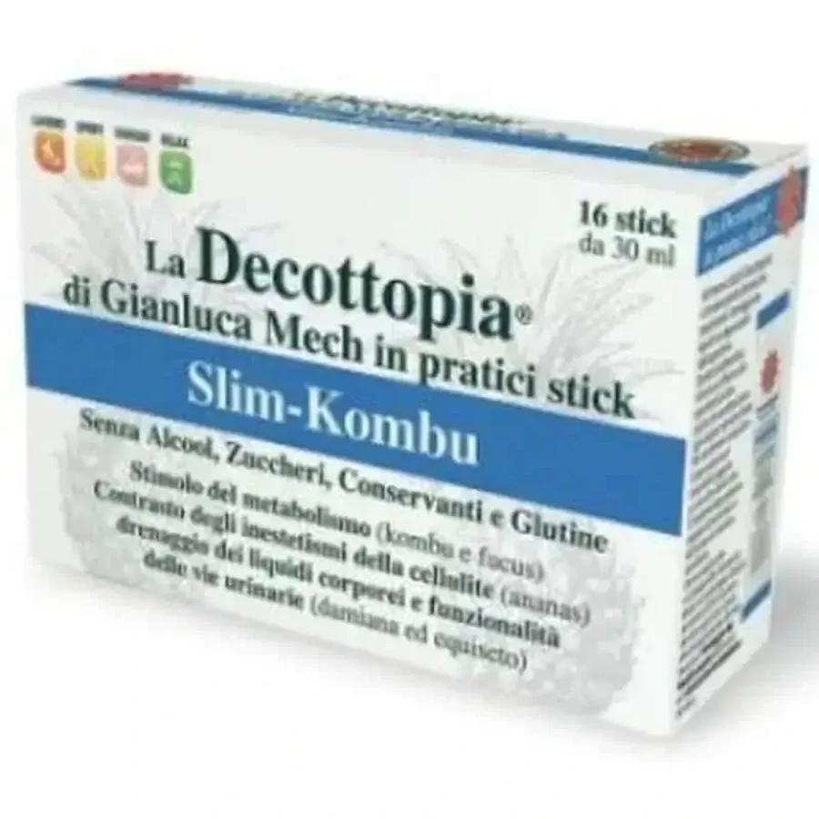 Decottopia Slim Комбу зі стевією 16 пакетиків: ціни та характеристики