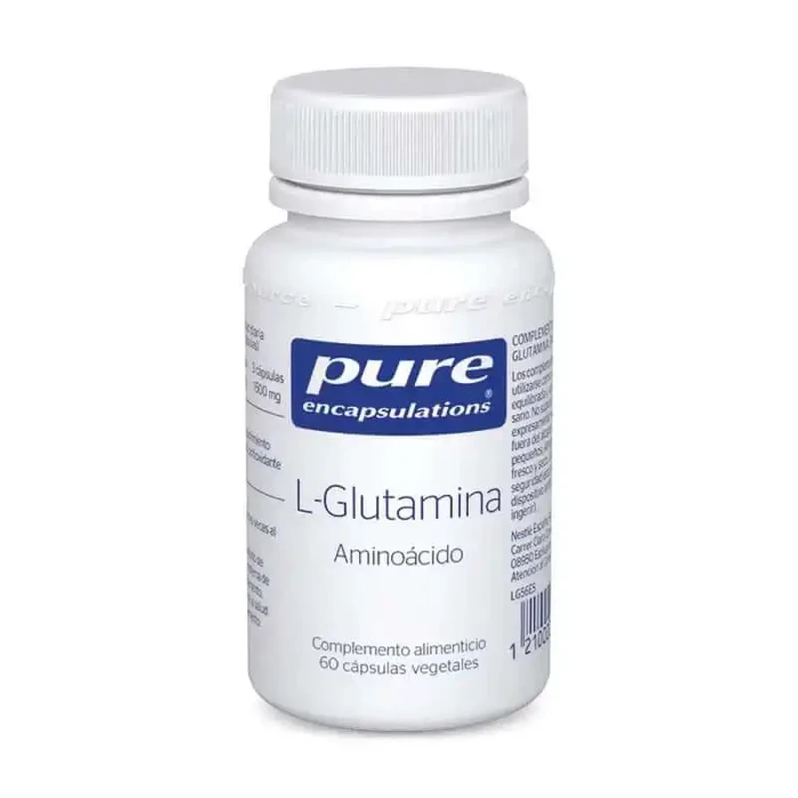 Pure Encapsulations L-глютамин, 60 капсул: ціни та характеристики