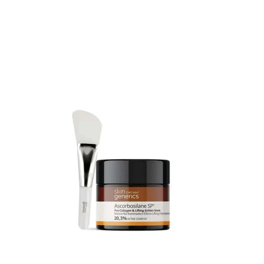 Skin Generics Проколаген та ліфтинг Золота маска Ascorbosilane Sp 20,3% активний комплекс, 50 мл: ціни та характеристики