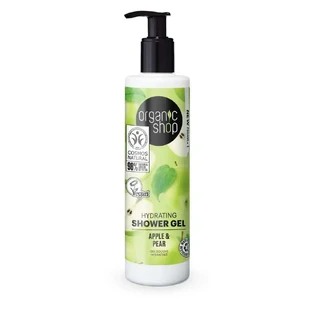 Organic Shop Organic Shop Яблоко и груша Увлажняющий гель для душа, 280 мл