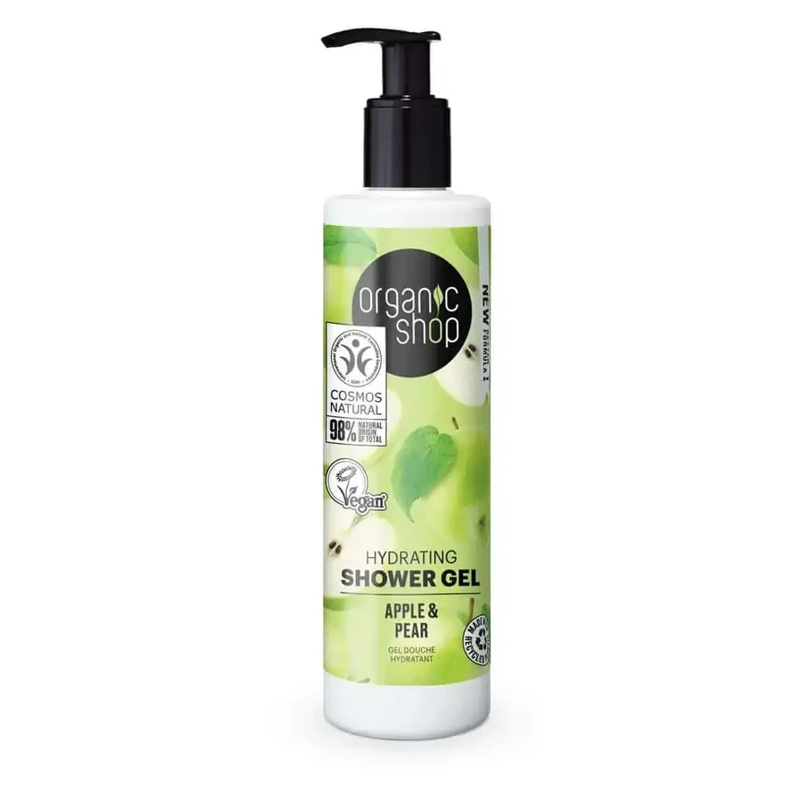 Organic Shop Organic Shop Яблоко и груша Увлажняющий гель для душа, 280 мл: цены и характеристики