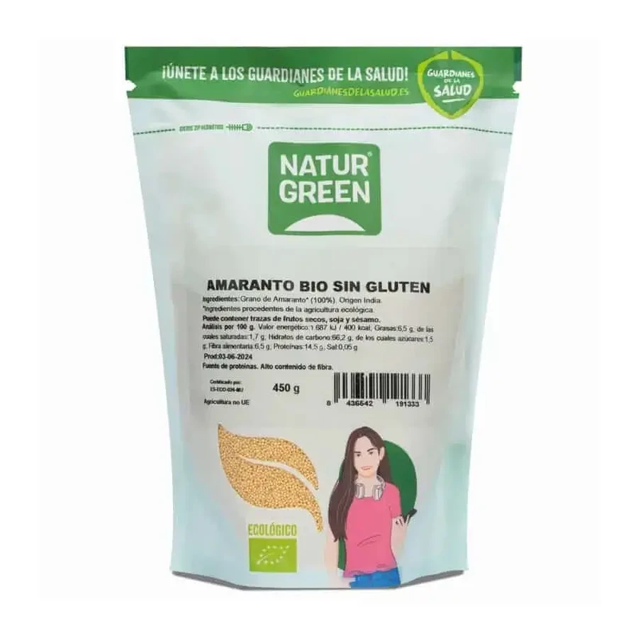 Органічний амарант Naturgreen, 450 г: ціни та характеристики