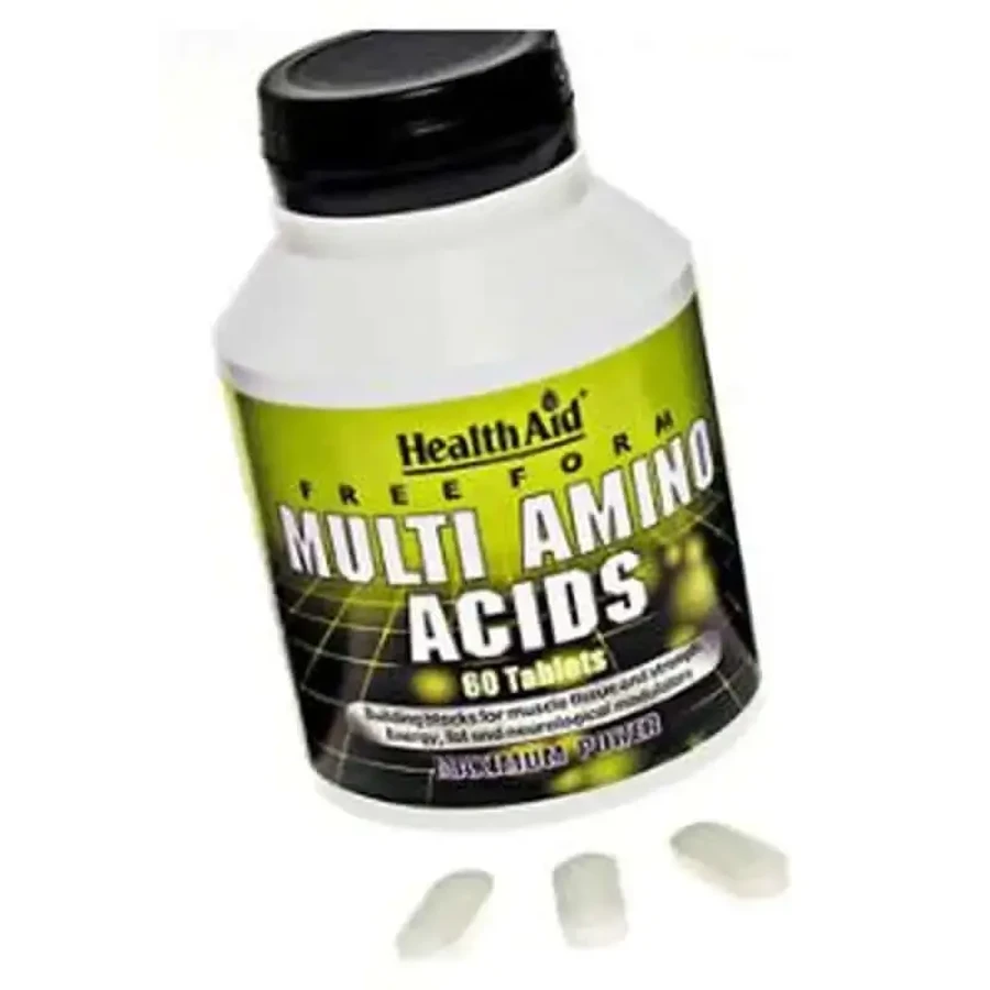 Комплекс амінокислот Health Aid 60Comp: ціни та характеристики