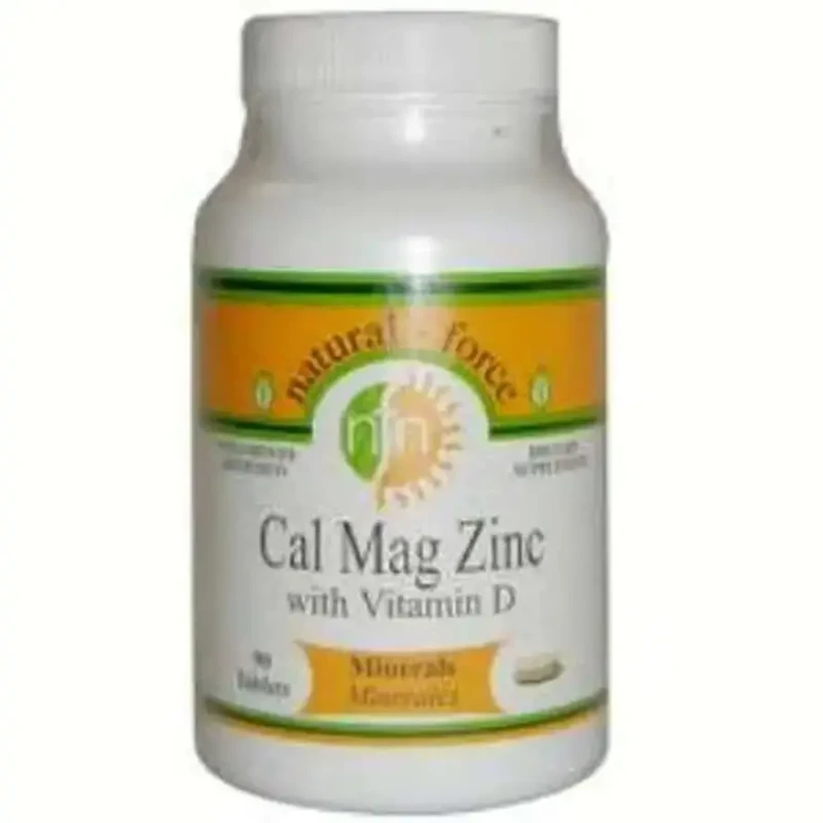 Nutri-Force Cal Mag Zinc (Кальцій-Магній-Цинк-Віт.D) 90 таблеток: ціни та характеристики
