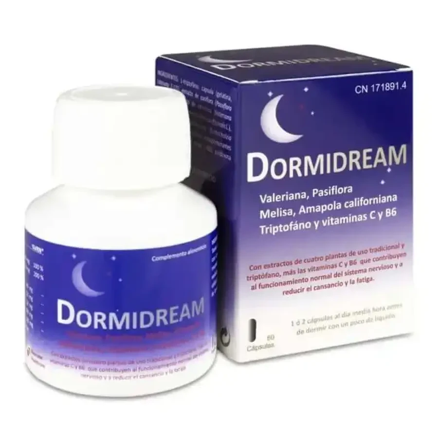 Bluecube Healthcare Dormidream Комплексний мелатонін, 60 капсул: ціни та характеристики