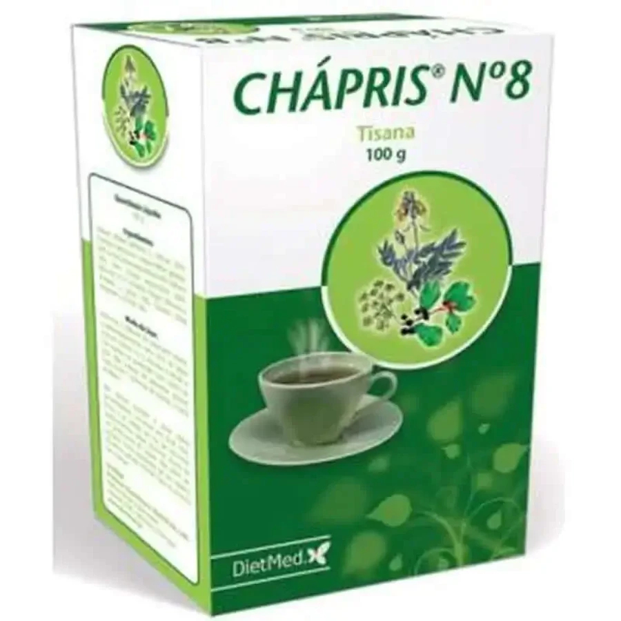 Dietmed Tisane Nº8 Chapris 100Gr: цены и характеристики