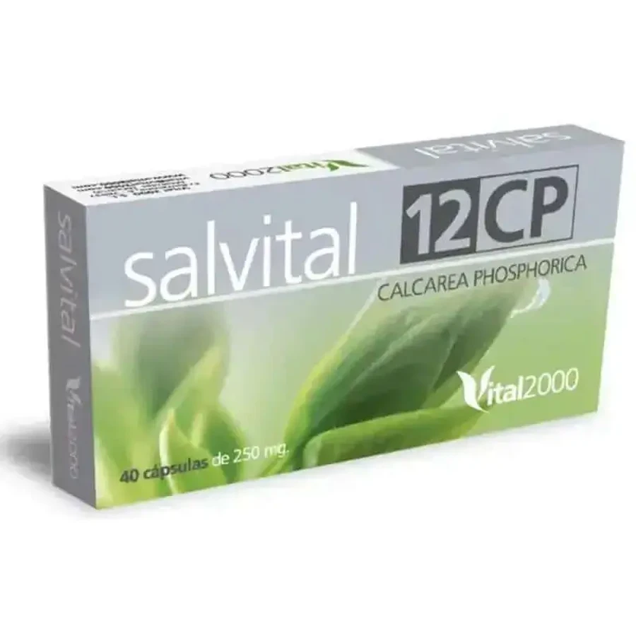 Vital 2000 Salvital Nº12 Cp Calcarea Phosphorica 40 капсул**: цены и характеристики