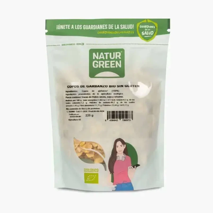 Naturgreen Органические закуски из гороха, 225 г: цены и характеристики