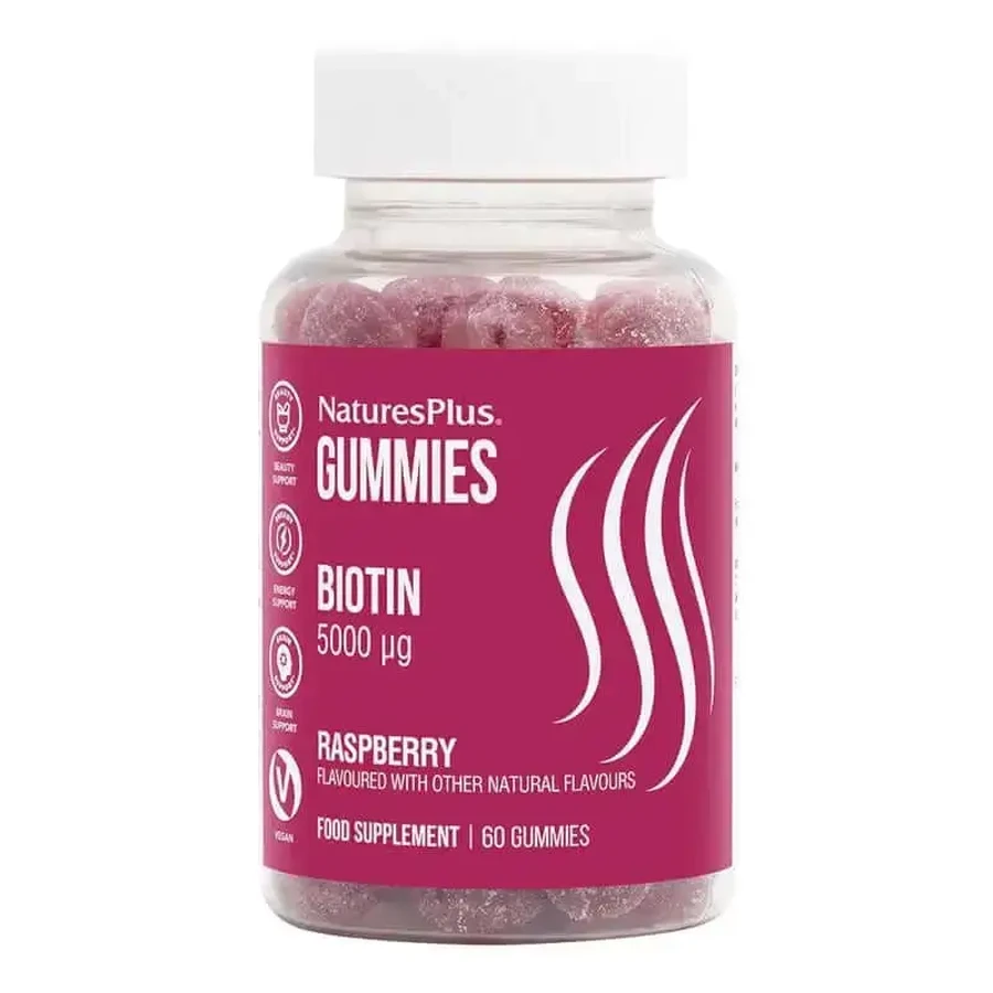 Natures Plus Gummies Biotin, 60 Gummies: цены и характеристики
