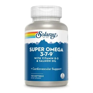 Solaray Super Omega 3-7-9, 120 перлин