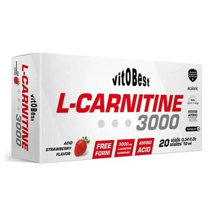 Vit.O.Best L-карнітин 3000, 20 флаконів по 10 мл