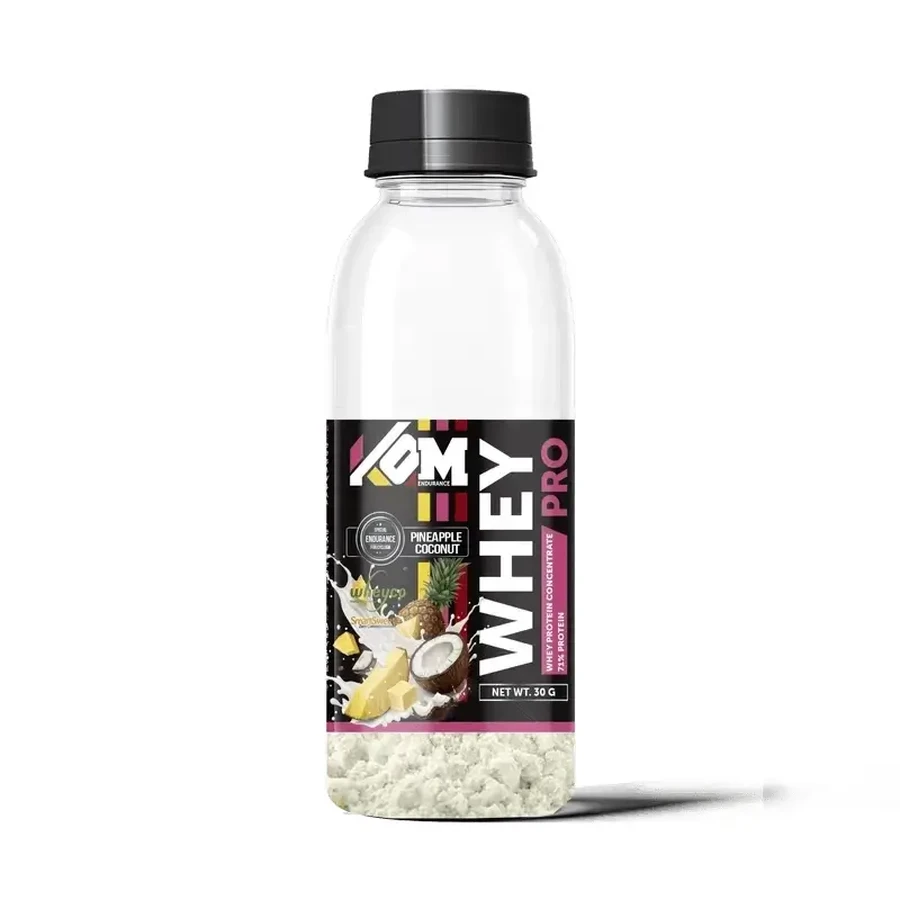 Спортивное питание Kom Endurance Proteins, однодозовая бутылка сывороточного протеина 30 г со вкусом ананаса и кокоса: цены и характеристики