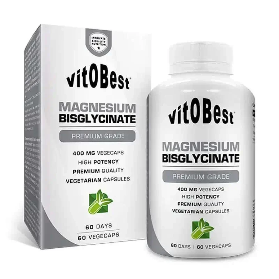 Vit.O.Best Магнію бісгліцинат, 60 капсул: ціни та характеристики