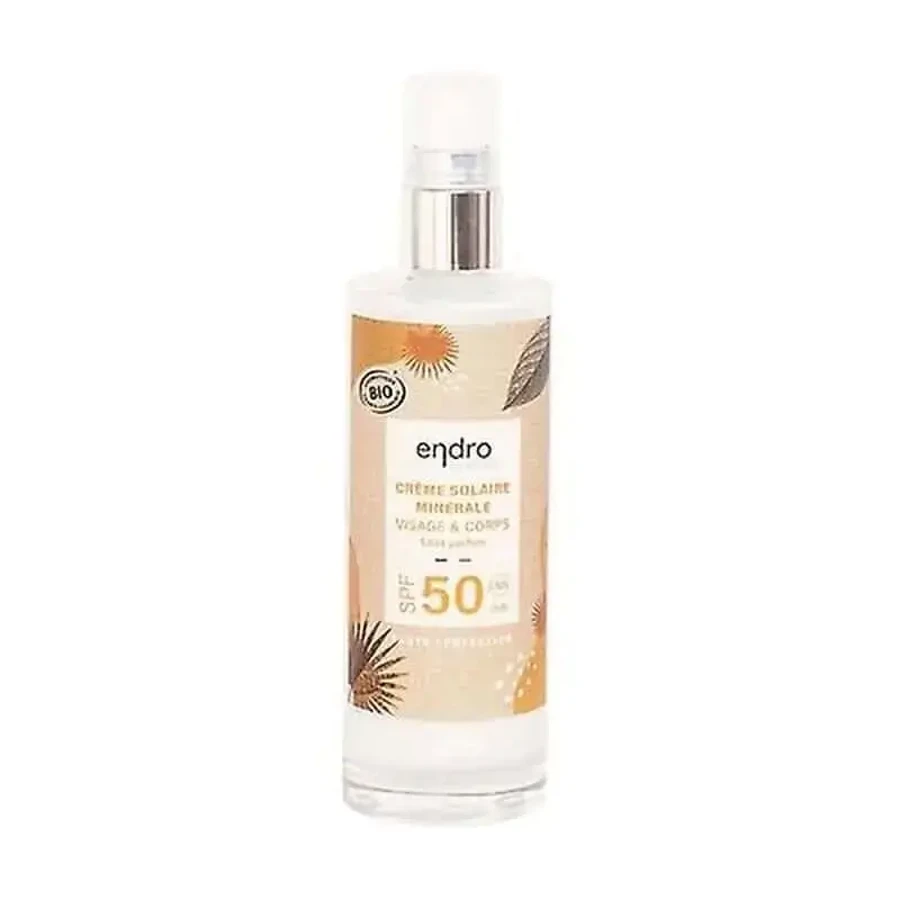 Endro Cosmetiques Sunscreen Минеральный солнцезащитный крем Spf50 100Ml: цены и характеристики