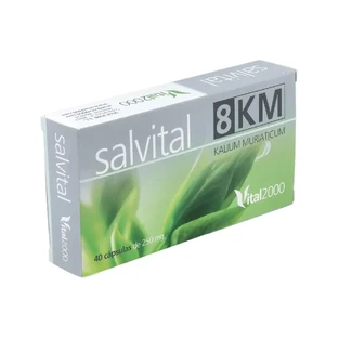 Витал 2000 Сальвитал Nº8 Км Калиум Муриатикум 40 капсул