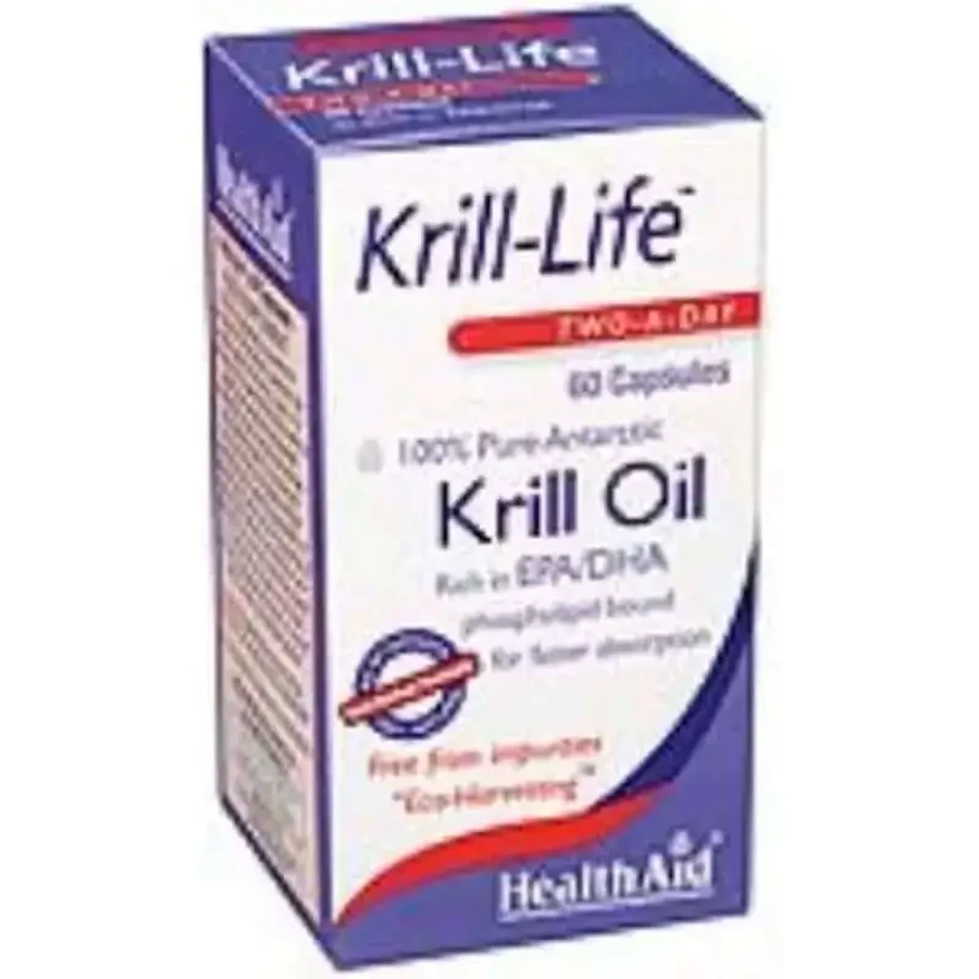 Health Aid Krill-Life 60Cap: цены и характеристики