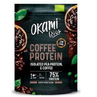 Okami Bio Гороховий та кавовий протеїн 500 гр. Біо Sg Vegan