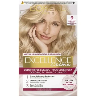 L'Oréal Paris Excellence Creme Permanent Hair Color - Очень светлый блондин оттенок 9