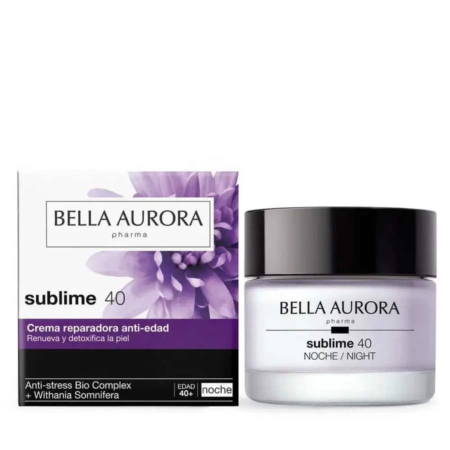 Bella Aurora Sublime 40 Антивозрастной ночной крем, 50 мл: цены и характеристики