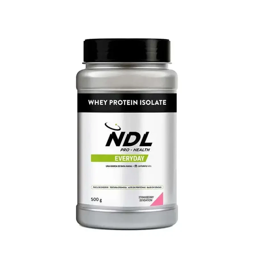 Ndl Pro-Health Whey Protein Isolate - ізолят сироваткового протеїну - ізольований протеїн, полуничне відчуття, 500 г: ціни та характеристики